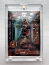 2025 Topps Chrome Basketball Ray Allen Orange Clutch Gene /25 SSP