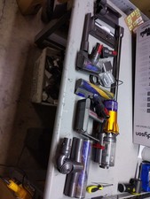 Dyson V12 Detect Slim Cordless Vacuum Yellow/Iron 405863-01   Used