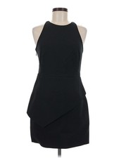 NWT Halston Heritage Women Black Cocktail Dress 6