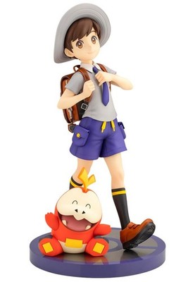 ARTFX J Pokemon Florian with Fuecoco 1 8scale PVC Painted Figure Kotobukiya