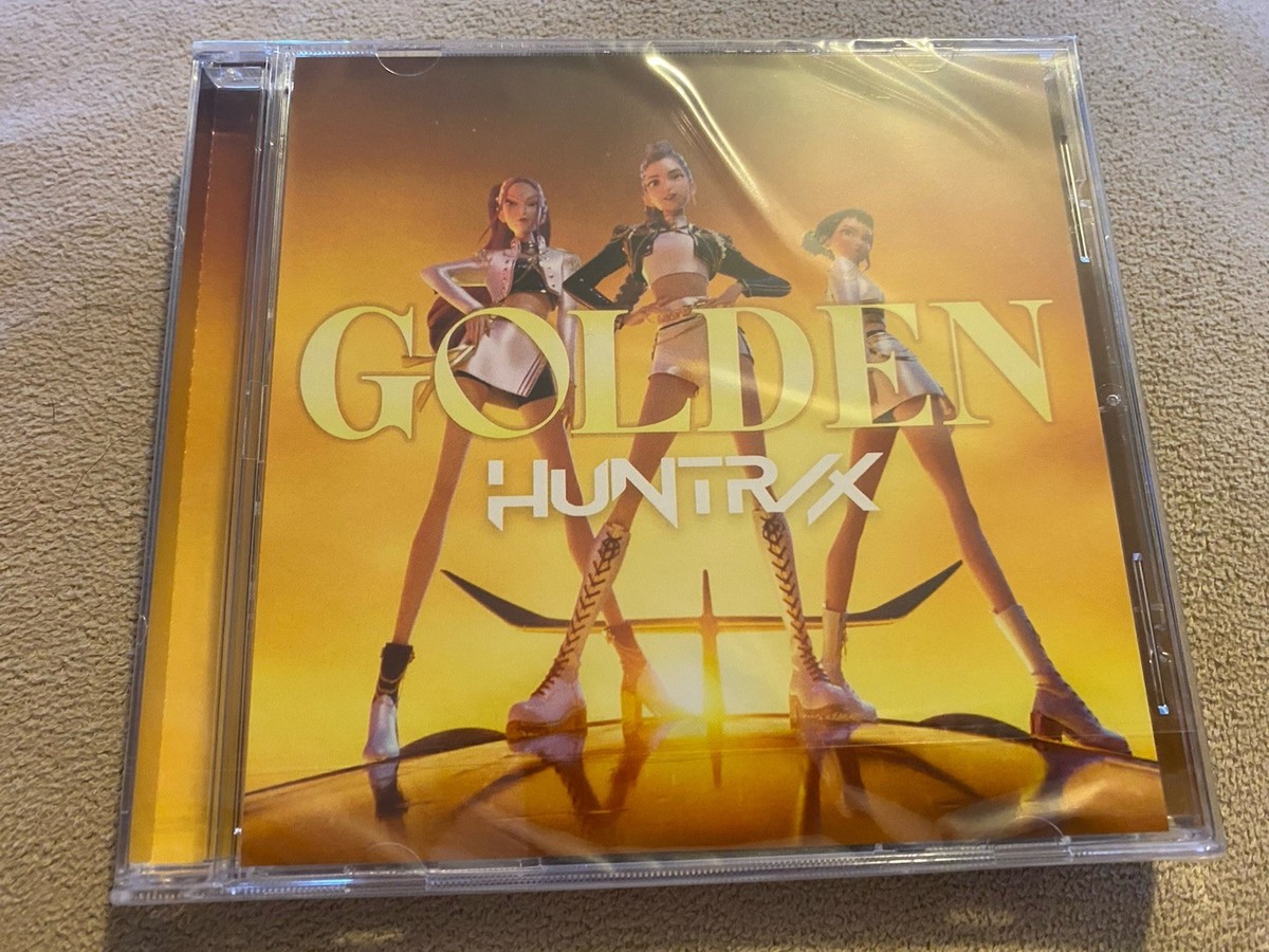K-POP DEMON HUNTERS - GOLDEN - NEW/SEALED 2025 CD SINGLE - KPOP