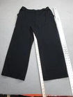 Pact Pants Womens Large Black Organic Cotton Wide Leg cottagecore coastal clean