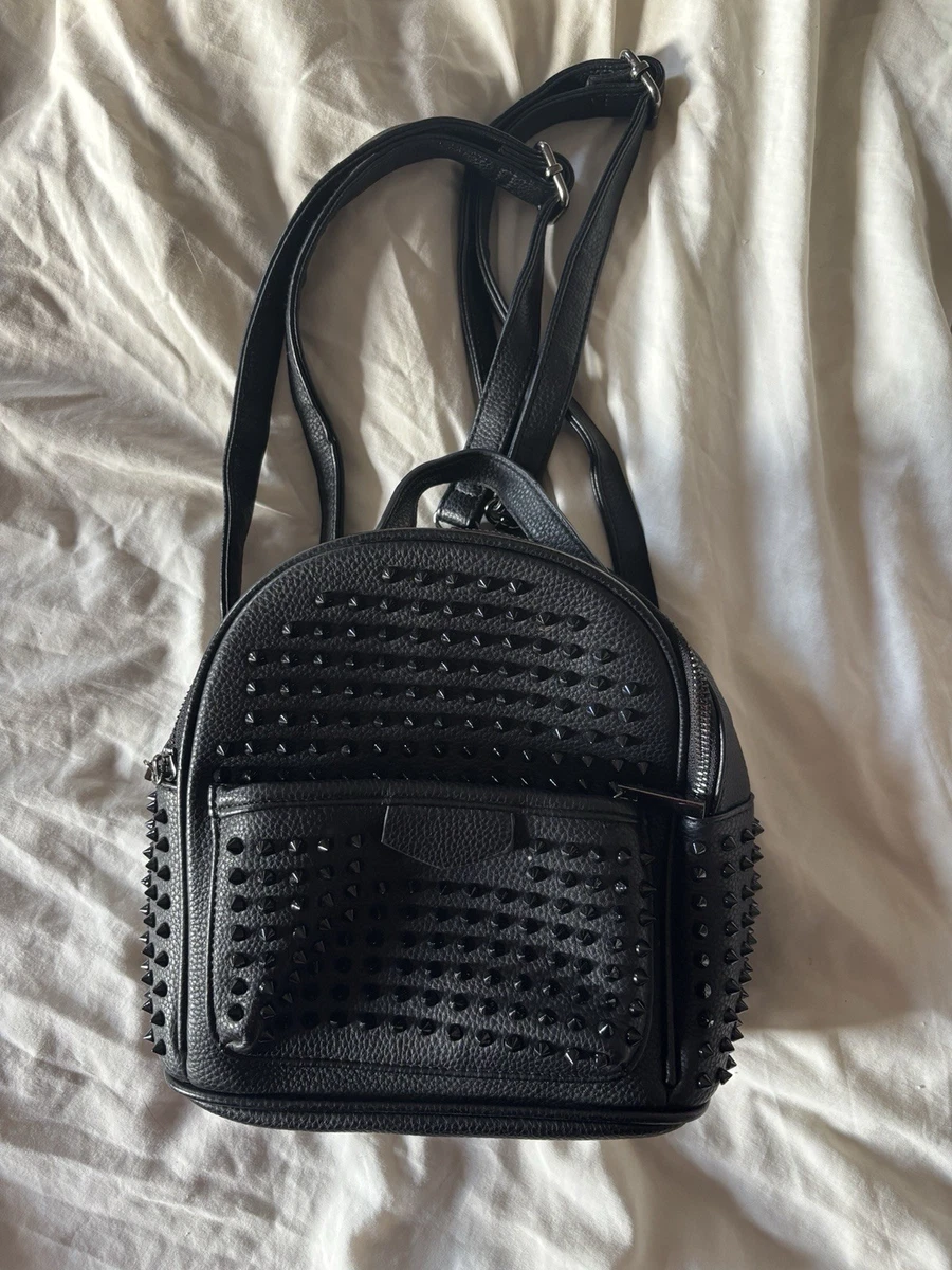 black leather backpack ebay uk Genuine in The front features a sensual Black Small Size Backpacks for