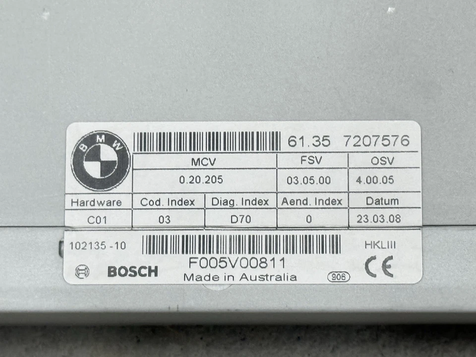 2007-2013 BMW X5 X6 E71 E70 Rear Tail Gate Trunk Lid Lift Control Module 7207576 - Image 2 of 4