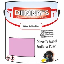 Dennys High Temp Radiators Paint - Ribbon Softline Pink