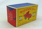 Lesney Matchbox King Size K-2a Muir Hill Dumper ORIGINAL Empty D Type Box