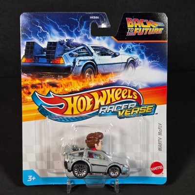 Hot Wheels Racer Verse Marty McFly Back to the Future New On Card 2025