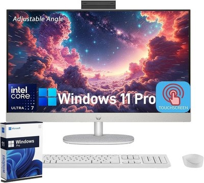 HP 27''All-in-One Touch Desktop Ultra 7-155U UPTO 64GB RAM 4TB SSD Windows 11 Pro