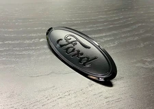 Premium Bronco rear emblem in gloss & flat black for 2021, 2022, 2023, 2024,2025