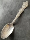 Antique Wallace Sterling Silver Spoon Zodiac March Aries Mono