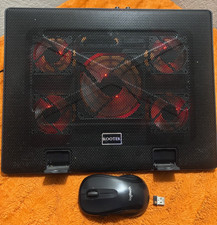 Kootek Laptop Cooling Pad  Logitech M510 Wireless Mouse USB Receiver Bundle