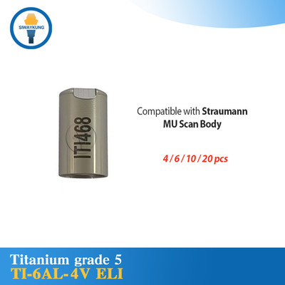 4/6/10/20 pcs Dental Scan Body for Multi unit CAD/CAM compatible with Straumann