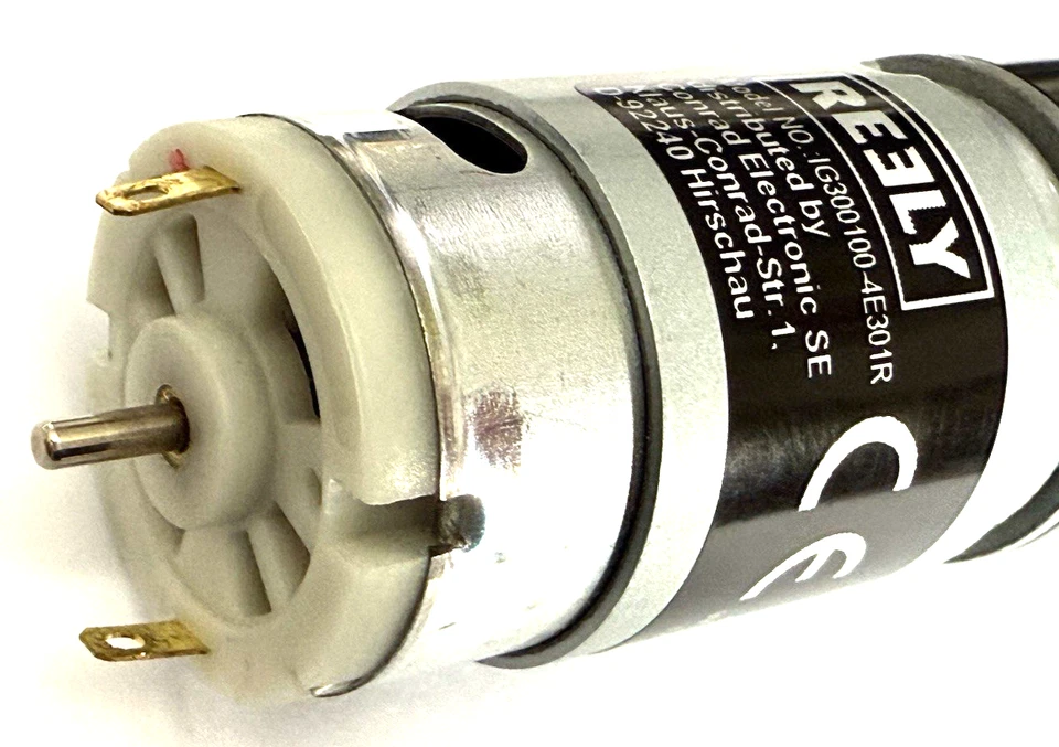 Elektro Getriebemotor 12 V Untersetzung 1:100 / 60 U /min für Modellbau (2062-1) - Bild 2 von 4