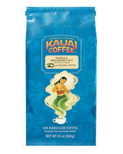 Kauai Coffee Vanilla Macadamia Nut, Medium Roast - Ground Coffee, 24 Oz Package