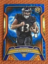 2024 Topps Resurgence - Rookies Devin Leary #106 Blue & Orange Spark...