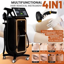 4-in-1 808 nanometer diode laser permanent hair removal picosecond