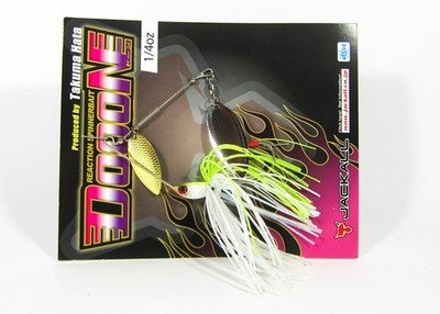 Jackall Spinner K�der locken Doon 1/4 oz Chart Back White (0890)