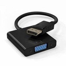 DisplayPort DP to VGA Cable Adapter 1080P Male to Female Converter 1 PCS
