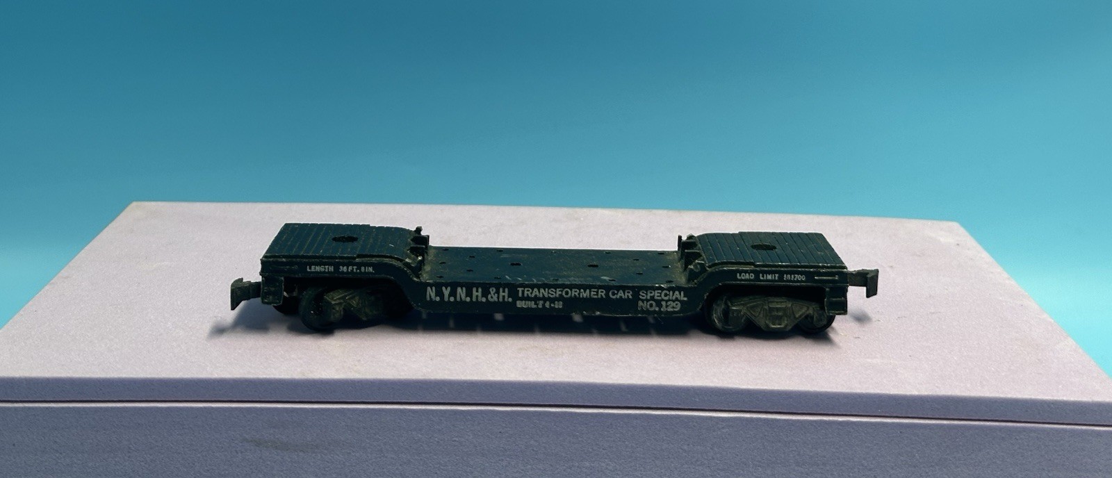 American Flyer HO Gauge N.Y.N.H. & H.Depressed Center Transformer Car #129