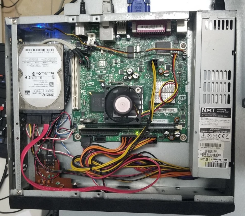 Retro Box Pc Intel Atom Linux Antix Dosbox 1GB RAM 160GB HDD - Immagine 3 di 4