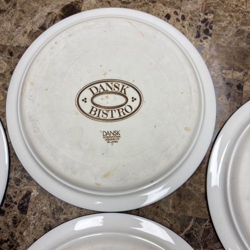 Lot Of 7 Dansk Bistro Christianshavn Blue Salad Plates 8 3/4”. - Picture 13 of 18