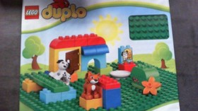 LEGO DUPLO Creative Play Large Green Building Plate 2304 New Baseplate 15x15