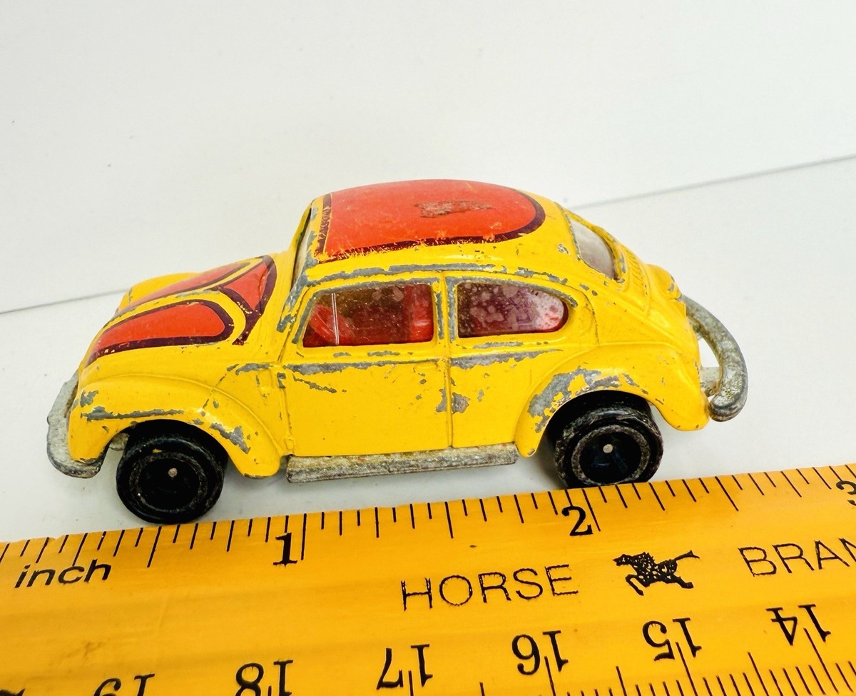 Vintage Tomica Volkswagen Bug VW Beetle Japan 1977 No. F20 Tomy
