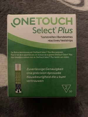 Blutzucker Meßstreifen Teststreifen OneTouch Select plus