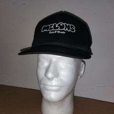 Vintage 80s Melons Eats N Drinks Clearwater Florida Trucker Hat Mesh Snapback