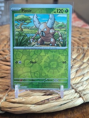 Pinsir Reverse Holo #003/131 SV: Prismatic Evolutions NM Pokemon TCG