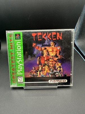 Tekken Sony PlayStation 1 PS1 PSOne Greatest Hits Complete REG Card!