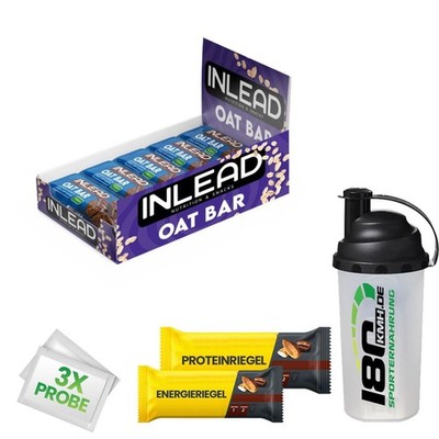 (20,96EUR/kg) Inlead - Oat Bar 20 x 100g Riegel + Bonus