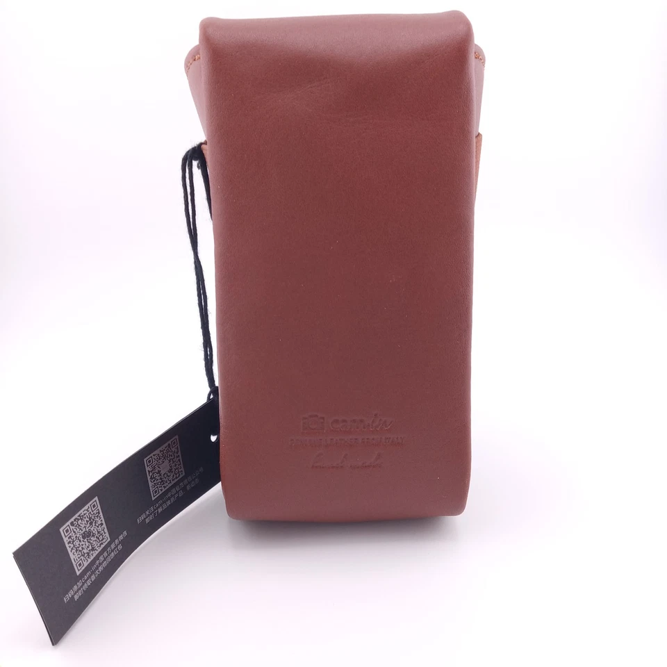 Bolso de cuero genuino con cámara RICOH GR II GR III Foto 2 de 4