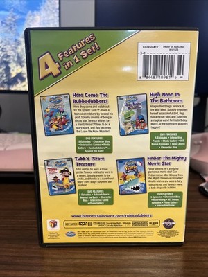 (未使用･未開封品)Rubbadubbers Quad [DVD] Rubbadubbers: 4 Feature Set (DVD, 2011, 2-Disc Set) Rare HTF