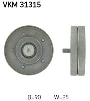 Umlenkrolle Keilrippenriemen FÜR Audi A4 B8 Avant (8K5) - SKF VKM 31315