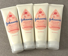 4 Johnson's Creamy Oil w/ Coconut  Honeysuckle 8 Oz 24-Hour Moisture SEALED