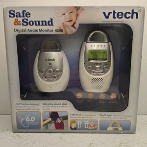 NEW Digital Audio Baby Monitor Vtech Safe and Sound DM221 Vibrating Alert Unused