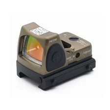  For RMR HRS Reflex Sight Mini Red Dot Optics Scope W/ Glock Pad For Airsoft Gun