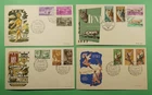 DR WHO 1950S SPANISH IFNI 4 FDC  SEMI POST R71702