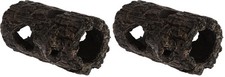 Zoo Med Floating Aquarium Log, Small (2-Pack) - Fish, Newt, Frog Hideaway