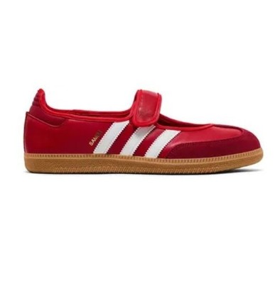 NEW adidas Samba Jane Scarlet White Gum JQ6446 Size 7w-9w NO BOX