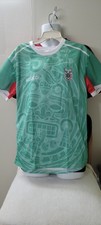 Unisex Mexico National Soccer Team Green White Red Sports Jersey Active Tshirt