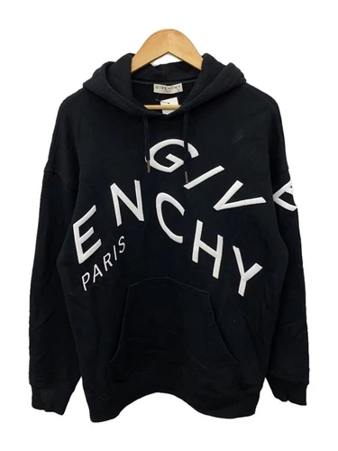 GIVENCHY felpa con cappuccio S cotone nero usata