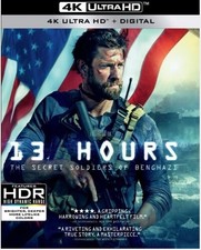 13 Hours: The Secret Soldiers of Benghazi [New 4K UHD Blu-ray] 2 Pack