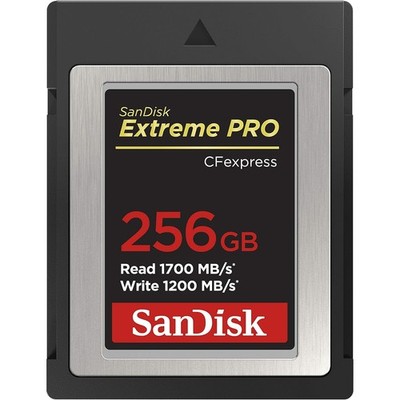 SanDisk Extreme PRO 256GB CFexpress Typ B neuwertiger Rückläufer, 2 Jahre Gar...