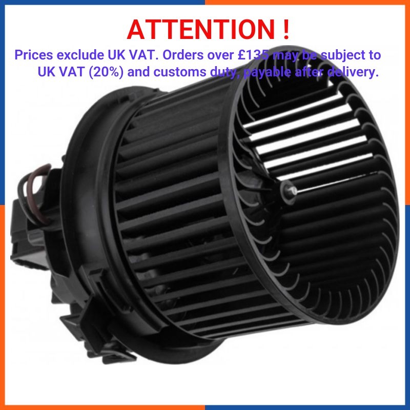 Ventilateur moteur chauffage Peugeot résout panne climatisation référence 6441EW