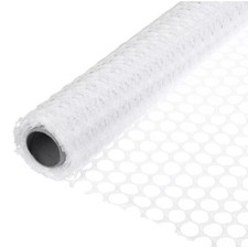 1 Roll 18.9 Inch x 5 Yard Openwork Flower Floral Wrapping Mesh Paper, White