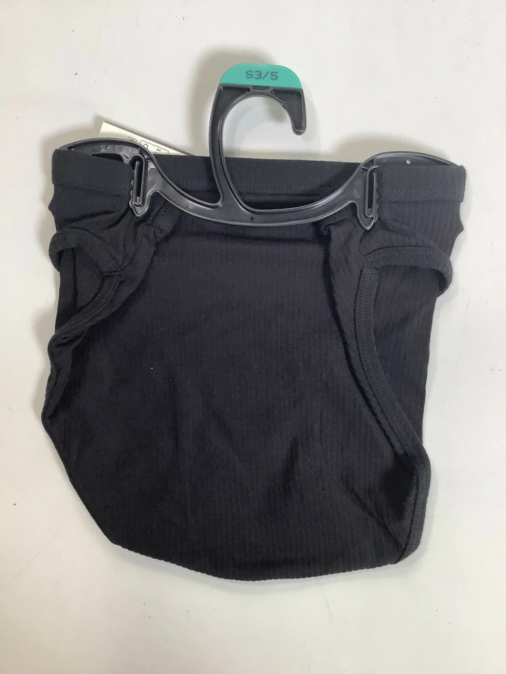 Braguitas de bikini de algodón negro para mujer No Boundaries ¡NUEVAS! TNM Foto 2 de 3