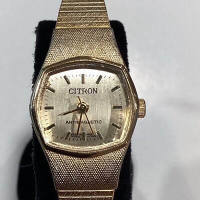 Vintage Woman s Citron Hand Wind Mechanical Watch