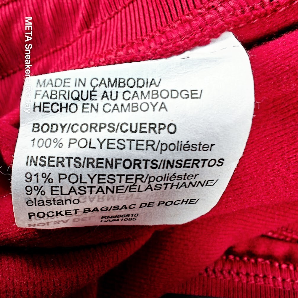 Under Armour 2XL Men's Pants Cardinal Red Black UA Training Comfort Jogger  New thumbnail 8